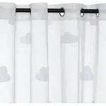WellHome for Kids Gardine in Wei&szlig; - (L)240 x (B)140 cm