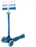 GLOBBER Scooter "Primo Lights" mit Leuchtrollen in Dunkelblau - ab 3 Jahren