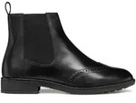 Geox Leder-Chelsea-Boots "Jaylon 2" in Schwarz - 37