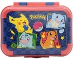 Stor Lunchbox "Pokemon" in Dunkelblau - (B)17 x (H)13,5 x (T)6,2 cm