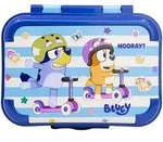 Stor Lunchbox "Bluey" in Hellblau - (B)17 x (H)13,5 x (T)6,2 cm