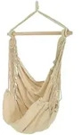 Kaeming H&auml;ngestuhl in Creme - (B)130 x (H)100 x (T)30 cm