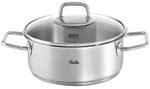 Fissler 2tlg. Set: Edelstahl-Bratentopf "Profi Collection&reg;" - &Oslash;20 cm