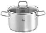 Fissler 2tlg. Set: Edelstahl-Kochtopf "Profi Collection&reg;" - &Oslash;16 cm