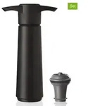 Vacu Vin 2tlg. Weinpumpen-Set in Schwarz