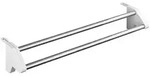 Wenko Heizk&ouml;rper-W&auml;schetrockner ''Twin'' in Silber - (B)60 x (H)13 x (T)11,5...