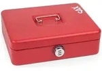 SAX Geldkassette in Rot - (B)30 x (H)9 x (T)24 cm