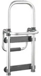 Maximex Badewannen-Einstiegshilfe in Silber - (B)24,5 x (H)52,5 x (T)23 cm