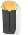 Hofbrucker Lammfell-Fu&szlig;sack "Iglu" in Grau - (L)95 x (B)34 cm