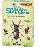 moses. Kartenset "50 heimische Insekten & Spinnen" - ab 6 Jahren