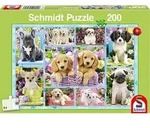 Schmidt Spiele 200tlg. Puzzle "Welpen" - ab 8 Jahren