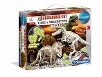 Clementoni Galileo-Ausgrabungsset "T-Rex & Triceratops" - ab 7 Jahren