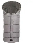 Kaiser Naturfellprodukte Thermo-Fu&szlig;sack "Jooy" in Hellgrau - (L)105 x (B)45 cm