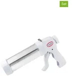 Dr. Oetker 11tlg. Geb&auml;ckpresse-Set in Wei&szlig; - (L)22 x (B)13 cm