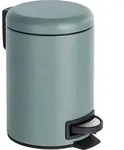Wenko Treteimer "Leman" in Grau - 3 l