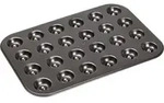 Zenker Husarenkrapfen-/Engelsaugenform in Schwarz - (L)38 x (B)26,5 cm