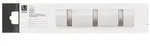 umbra Garderobenleiste "Flip 3" in Wei&szlig; - (B)30 x (H)6 x (T)3 cm