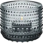 iittala Teelichthalter "Kastehelmi" in Grau - &Oslash; 6,4 cm