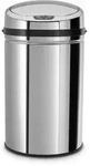 Echtwerk Sensor-Abfalleimer in Silber - 30 l