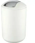 Wenko Schwingdeckeleimer "Brasil" in Wei&szlig; - 6,5 l