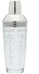 BarCraft Cocktailshaker in Silber - 700 ml