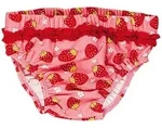 Playshoes Badewindel "Erdbeeren" in Rosa - 62/68