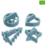 Zenker 2er-Set: Ausstecher in Blau - 2 x 4 St&uuml;ck