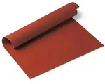 silikomart Silikon-Backmatte in Rot - (L)40 x (B)30 cm