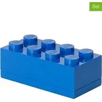 LEGO 3er-Set: Aufbewahrungsboxen "Mini 8" in Dunkelblau - (B)9,2 x (H)4,3 x (T)4,6 cm
