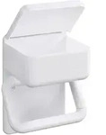 Maximex Toilettenpapierhalter in Wei&szlig; - (B)16 x (H)20 x (T)11 cm