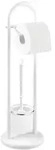 Wenko Kombi-WC-Garnitur "Siena" in Wei&szlig; - (H)63 cm