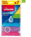 Vileda 2er-Set: Mikrofasert&uuml;cher "Colors" in Bunt - 2x 7 St&uuml;ck