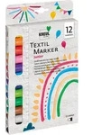KREUL Textilmarker "Junior" - 12 St&uuml;ck - ab 3 Jahren