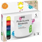 KREUL Porzellanmarker "Junior" - 5 St&uuml;ck - ab 3 Jahren
