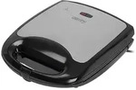 Adler Sandwichmaker "CR 3023" in Silber