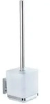 Wenko WC-Garnitur "Quadro" in Wei&szlig; - (B)9,5 x (H)37 x (T)12,5 cm