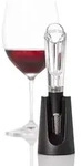AdHoc Weinausgie&szlig;er ''Airovin'' in Schwarz - (H)16 x &Oslash; 3 cm