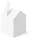 umbra Kosmetikt&uuml;cherbox ''Casa'' in Wei&szlig; - (B)13 x (H)17 x (T)13 cm