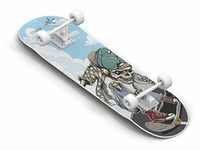 muuwmi Skateboard "Muuwmi ABEC 5 Skull"