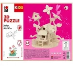 Marabu 3D-Holzpuzzle "Feenhaus" - ab 5 Jahren