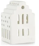 K&auml;hler Lichthaus "Urbania Long church" in Wei&szlig; - (B)7 x (H)10 cm