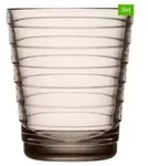iittala 2er-Set: Gl&auml;ser "Aino Aalto" in Beige - 220 ml