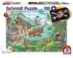 Schmidt Spiele 100tlg. Puzzle "In der Piratenbucht" - ab 6 Jahren