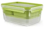 Emsa Frischhaltedose "Clip & Go" in Gr&uuml;n - 2,2 l