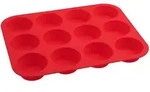 Dr. Oetker Silikon-Muffinform "Flexxible Love" in Rot - (L)32,5 x (B)24,5 cm