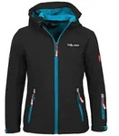 Trollkids Softshelljacke "Oslofjord" in Schwarz - 116
