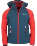 Trollkids Zipp-Off-Softshelljacke "Rondane XT" in Dunkelblau - 104
