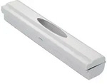 Wenko Folienspender in wei&szlig; - (B)38 x (H)5,2 x (T)6,7 cm
