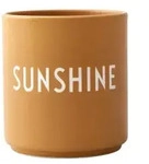 Design Letters Becher "Sunshine" in Orange - 250 ml