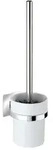 Wenko WC-Garnitur "Turbo-Loc Quadro" in Wei&szlig; - (H)35,5 cm
